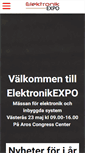 Mobile Screenshot of elektronikexpo.se